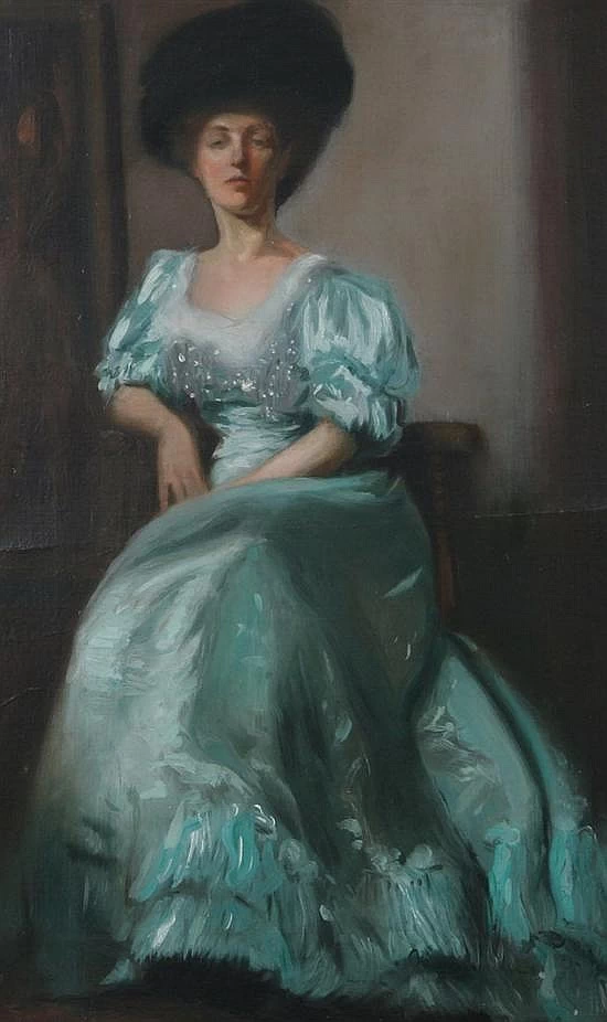 André - Henri Dargelas, Ritratto di signora